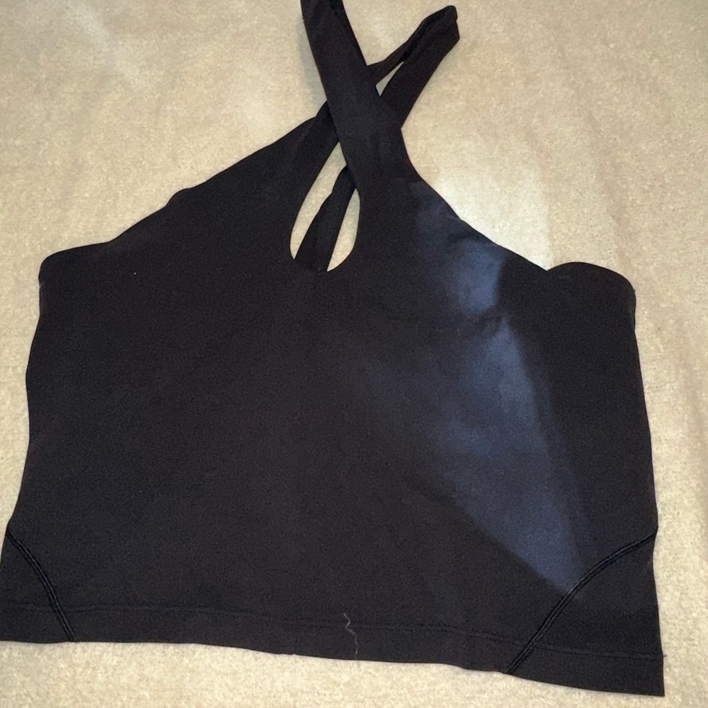 Lululemon Align Keyhole Halter Tank | black | Sz 10